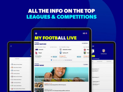 اسکرین شات برنامه My Football Live App 7