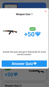 اسکرین شات 5 برنامه FF Diamonds Reward Quiz