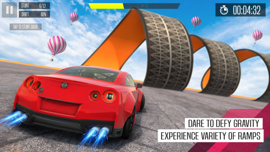 اسکرین شات بازی Ramp Car Racer: GT Car Stunts 3