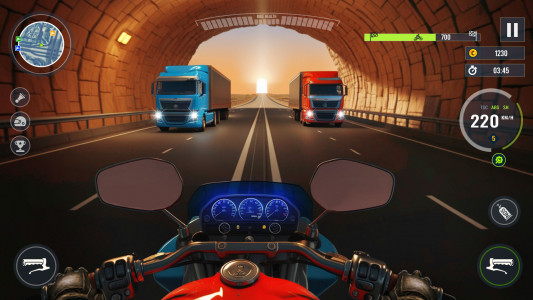 اسکرین شات بازی Moto Traffic Bike Race Game 3d 4