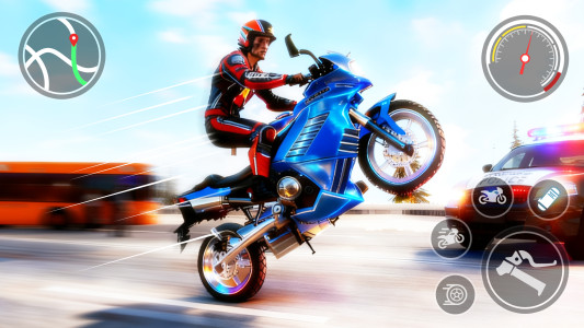 اسکرین شات 2 بازی Moto Speed Race