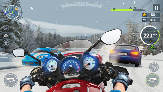اسکرین شات بازی Moto Traffic Bike Race Game 3d 1