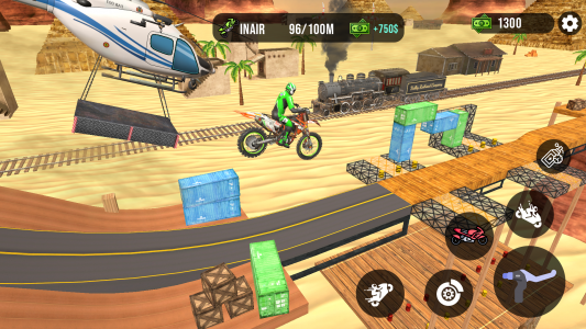 اسکرین شات بازی Bike Stunt 3d Bike Race Game 4