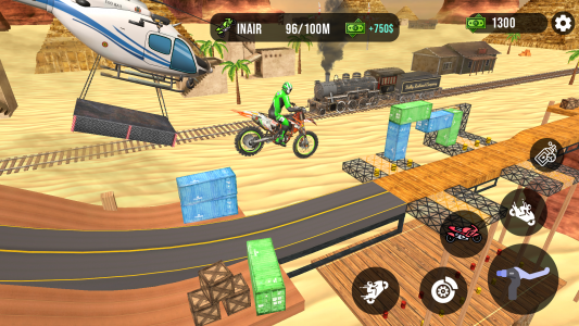 اسکرین شات 4 بازی Bike Stunt 3d Bike Race Game