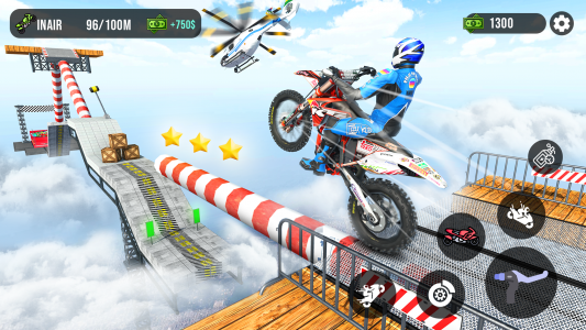 اسکرین شات 3 بازی Bike Stunt 3d Bike Race Game