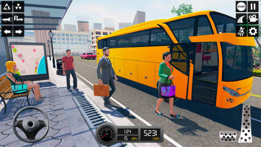 اسکرین شات بازی Bus Simulator Drivivg Games 3D 4