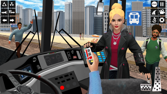 اسکرین شات بازی Bus Simulator Drivivg Games 3D 1