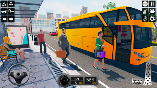 اسکرین شات بازی Coach Bus Simulator 3d Bus Sim 4