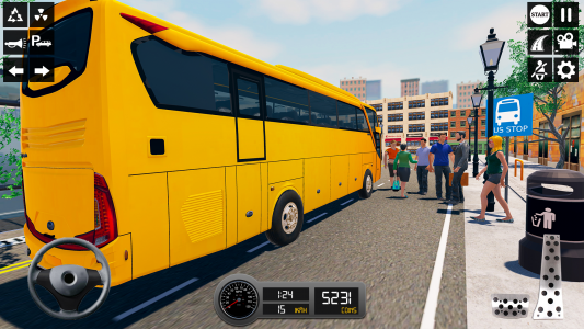 اسکرین شات بازی Bus Simulator Drivivg Games 3D 5