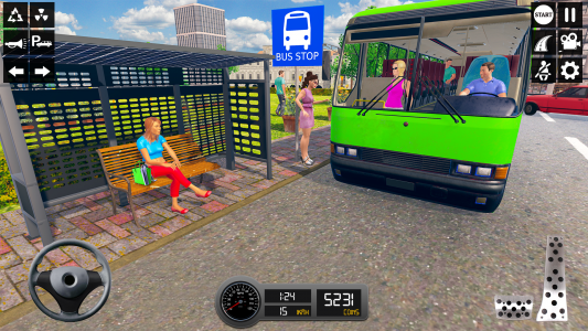 اسکرین شات بازی Bus Simulator Drivivg Games 3D 3