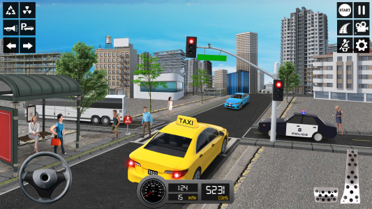 اسکرین شات بازی Taxi Simulator 3d Taxi Sim 3
