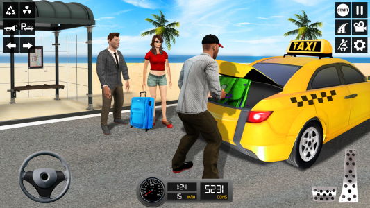 اسکرین شات بازی Taxi Simulator 3d Taxi Sim 1