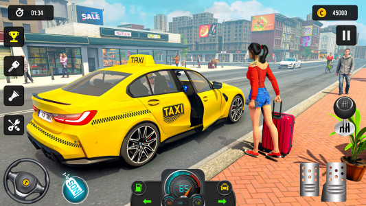 اسکرین شات بازی Taxi Simulator 3d Taxi Sim 3