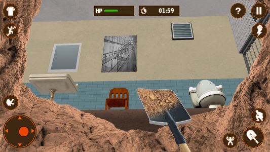 اسکرین شات 2 بازی Prison Escape: Dig Out Journey