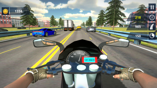 اسکرین شات بازی Endless Moto Traffic Racer 3D 4