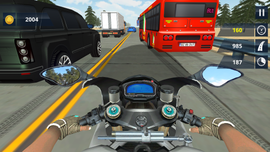 اسکرین شات بازی Endless Moto Traffic Racer 3D 3