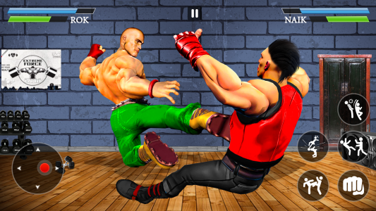 اسکرین شات بازی Kung Fu Gym Fighting Games 2