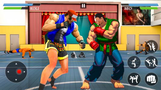 اسکرین شات بازی Kung Fu Gym Fighting Games 3