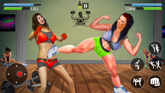 اسکرین شات بازی Kung Fu Gym Fighting Games 3