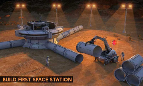 اسکرین شات بازی Space City Construction Sim 5