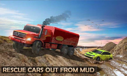 اسکرین شات بازی Extreme Offroad Mud Truck Simulator 6x6 Spin Tires 4