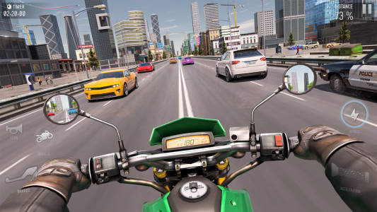 اسکرین شات بازی Rider 3D Bike Racing Games 3