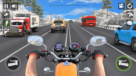 اسکرین شات بازی Moto Bike Racing 3D Bike Games 3