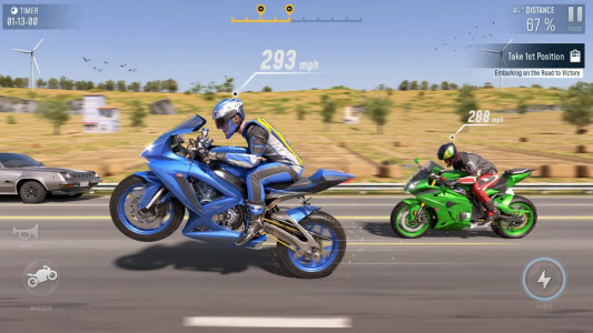 اسکرین شات 7 بازی Rider 3D Bike Racing Games