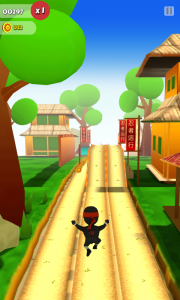 اسکرین شات بازی Ninja Runner 3D 3