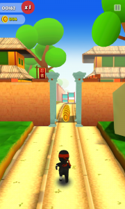 اسکرین شات بازی Ninja Runner 3D 1