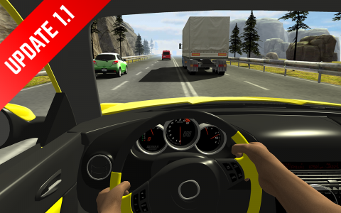اسکرین شات بازی Racing in Car 2