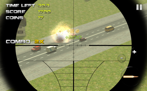 اسکرین شات بازی Sniper: Traffic Hunter 2