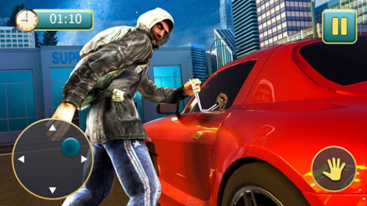 اسکرین شات بازی City Bank Robbery Thief Simulator:Cops Sneak Games 7