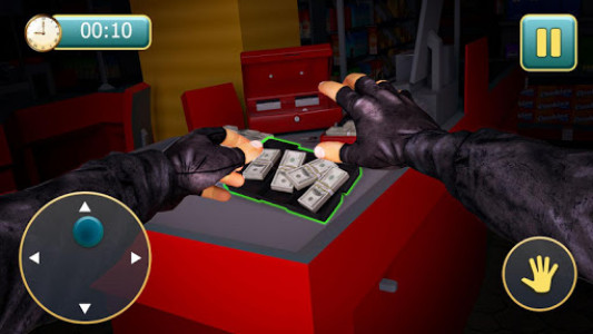 اسکرین شات بازی City Bank Robbery Thief Simulator:Cops Sneak Games 8