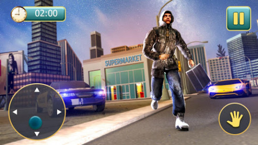 اسکرین شات بازی City Bank Robbery Thief Simulator:Cops Sneak Games 6