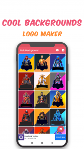 اسکرین شات برنامه FF Logo Maker - Avatar Maker 3