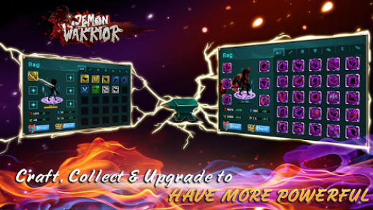 اسکرین شات بازی Demon Warrior: Stickman Shadow - Fight Action RPG 6