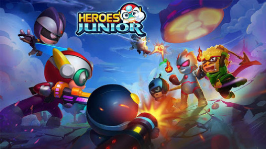 اسکرین شات بازی SuperHero Junior - Galaxy Wars Offline Game 1