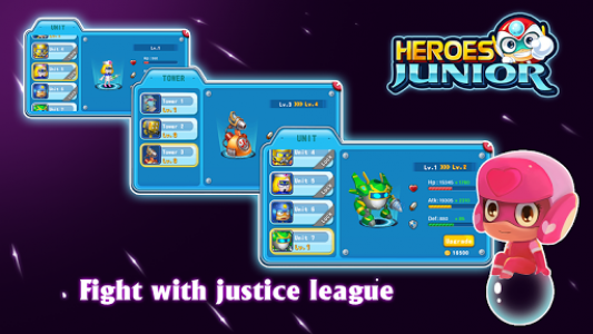 اسکرین شات بازی SuperHero Junior - Galaxy Wars Offline Game 4