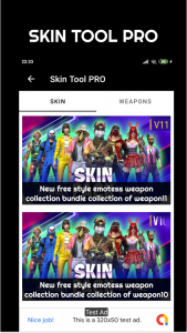 اسکرین شات برنامه Skin Tool Pro 3