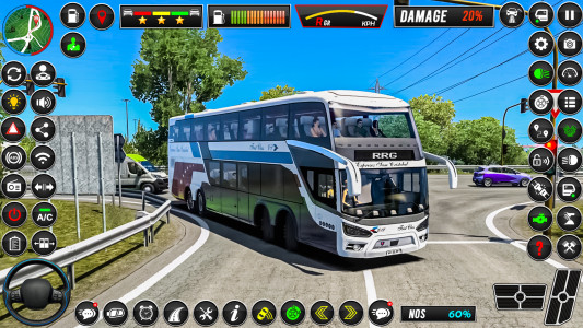 اسکرین شات 2 بازی Bus Simulator: City Coach Game