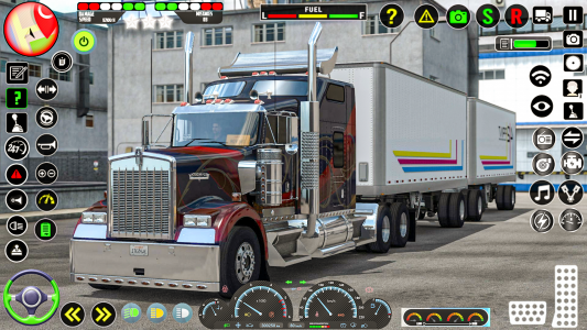 اسکرین شات 5 بازی American Cargo Truck Game 2024