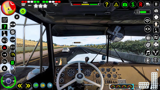 اسکرین شات 2 بازی American Cargo Truck Game 2024