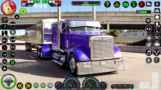 اسکرین شات 7 بازی American Cargo Truck Game 2024