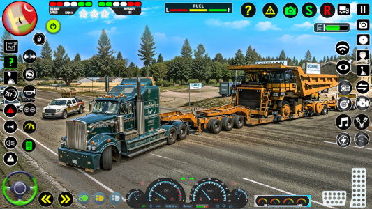اسکرین شات 6 بازی American Cargo Truck Game 2024