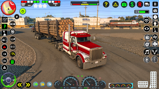 اسکرین شات 8 بازی American Cargo Truck Game 2024