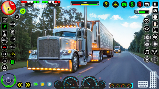 اسکرین شات 3 بازی American Cargo Truck Game 2024