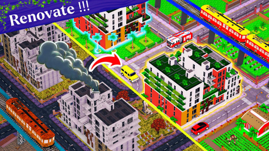 اسکرین شات 8 بازی EcoScape - City Tycoon Games