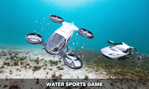 اسکرین شات بازی Floating Underwater Car Sim 6