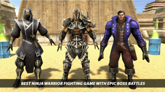 اسکرین شات برنامه Ninja Kung Fu Fight Arena: Ninja Fighting Games 5
